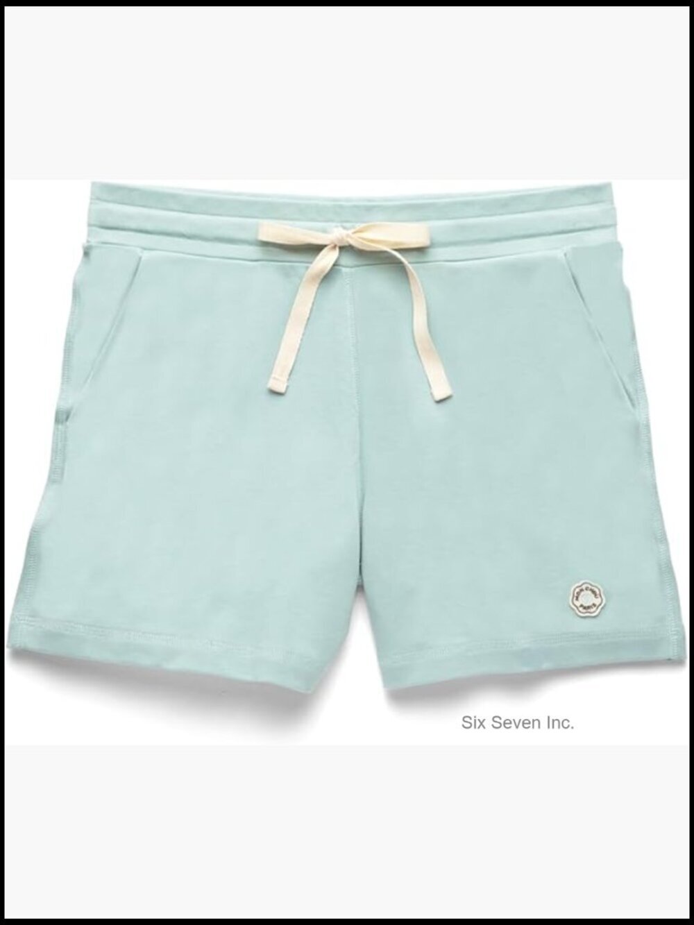 Organic Pima Cotton Women's Relaxed Fit 4" Shorts with Drawstring